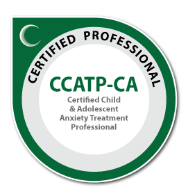 CCATP Ca Badge - Certified Child & Adolescent Anxiety Treatment Professional